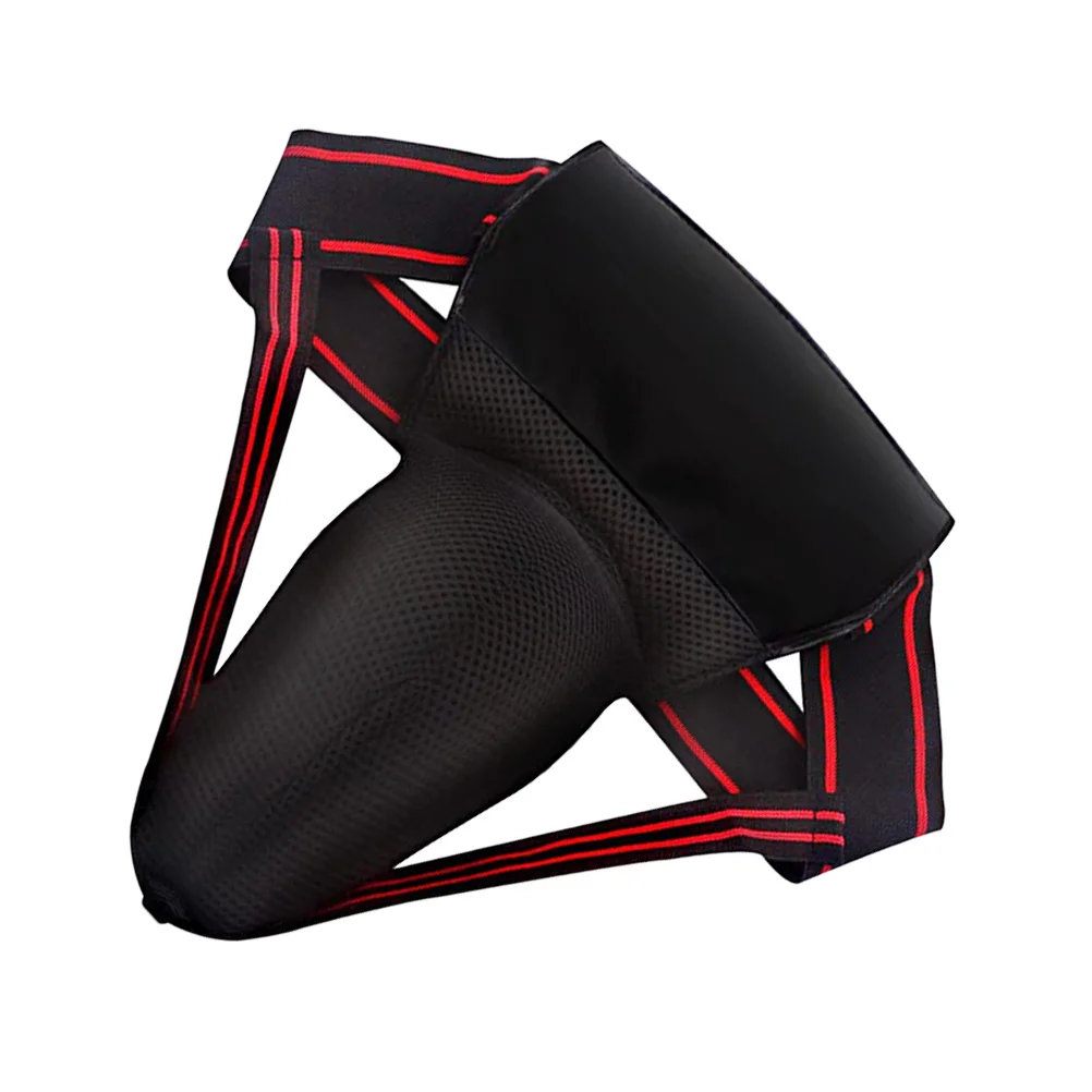 

Professional Groin Protector Wear-Resistant Comfortable Breathable Crotch Guard Portable Training Boxing Accessory