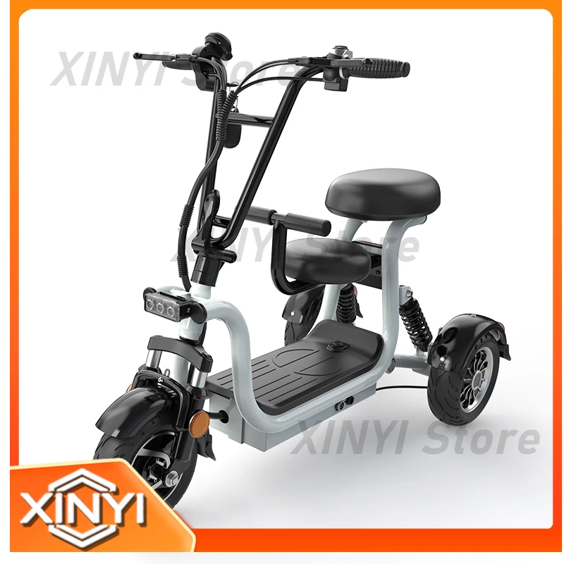 3 Wheel Electric Scooter for Adults with Seat for Disabled Seniors Mobility Aid Tricycle Scooter for Sale Electric Scooter
