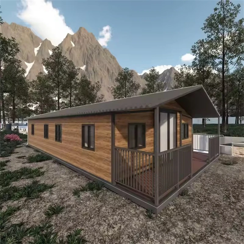 منزل حاوية جاهز صغير قابل للتوسيع 20 قدم 40 قدم غرفة قابلة للطي جاهزة 2 3 4 غرف نوم فاخرة #3