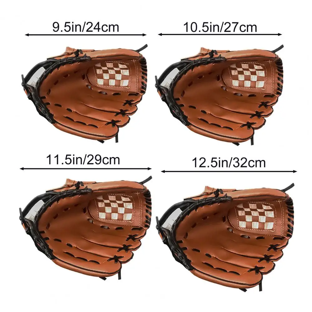 Baseball Glove Durable Baseball Batting Glove with Reinforced Thumb Pvc Bottom for Youth Players Softball Glove