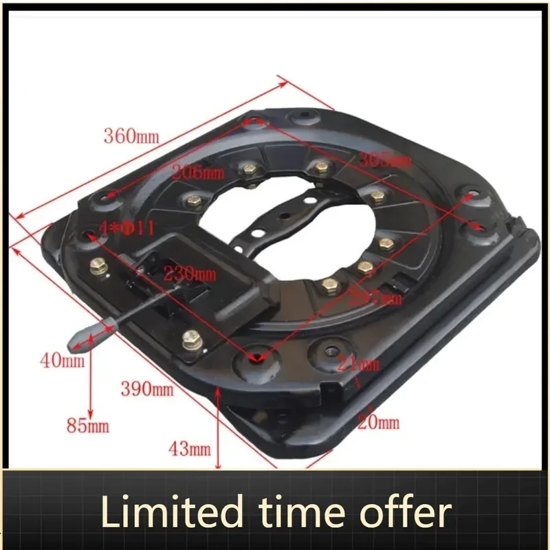 

Сверхмощный 360 ° Поворотное основание сиденья для фургонов, автодомов, легких грузовиков, коммерческих автомобилей, модифицированных сидений, поворотный механизм