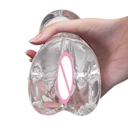 Soft Vaginal Masturbator Cup For Male Foaming Realistic Penis Sucking Masturbator Pocket Pussy Blowbot Toys Sexy Toys For Adult