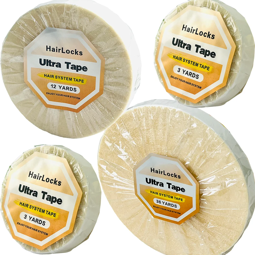 

Лента для крепления париков Ultra Hold, 1 шт., 36/12/3 ярда, клейкая лента для париков и кружевных вставок, ширина 0.8/1.0/1.2/2.0 см