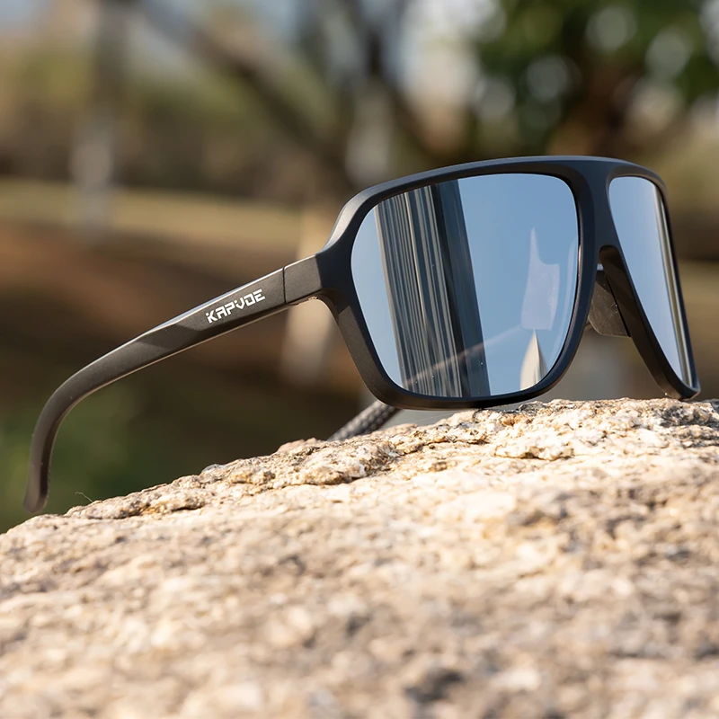 Kapvoe Polarisierte Fahrradbrille Sport Sonnenbrille Herren und Damen MTB UV400 Mountainbike Brillen Fahrrad Straßenbrille Neu