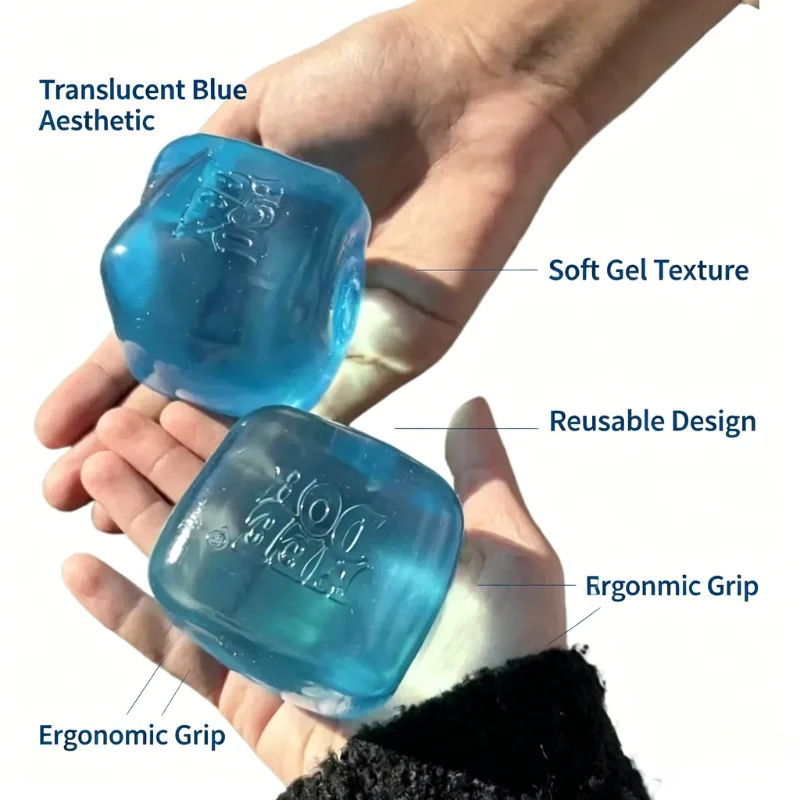 

Anti-stress Squishy Cube Toy, Relaxing Sensory Play Cube, Effective Anxiety Relief Toy for ADHD Crowd