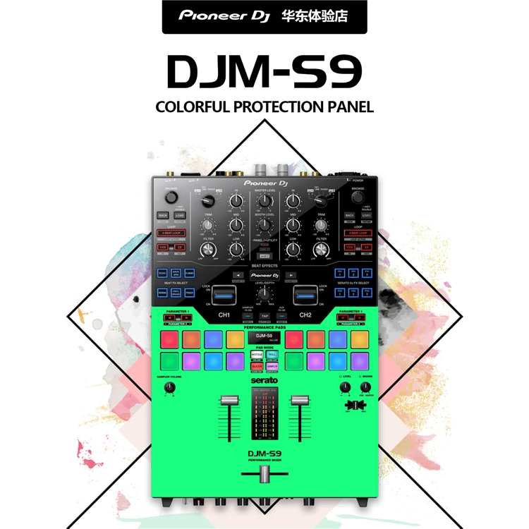 EDM FANS Pioneer DJM-S9 Mixing Table Color Protection Panel Scratch-resistant Waterproof Protective Film.Not DJ controller!!