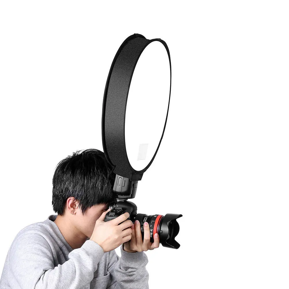 

1Set Softbox Diffuser for Photography Lamp Round Multi-Purpose Lighting Shade Studio Photo Light Modifier Convenient