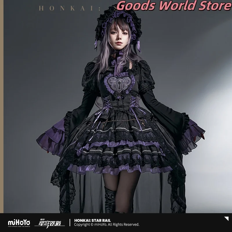 

Оригинальное платье Herta Theme Impression Series, официальный товар, игра Honkai Star Rail Herta, карнавальный костюм, аниме, подарок на Хэллоуин