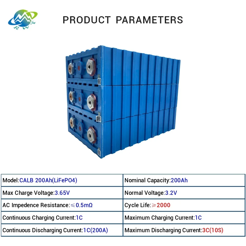 Lithium Battery 3.2v 200ah Solar Energy System and Uninterruptible Power Supply Lithium Ion Batteries