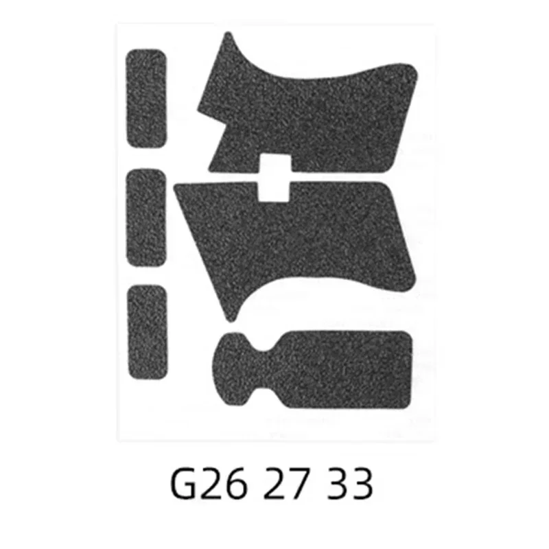 Non-slip Rubber Texture Grip Wrap Tapefor Glock 17 19 20 21 22 25 26 27 33 43 Holster 9mm Pistol Gun Magazine Accessories