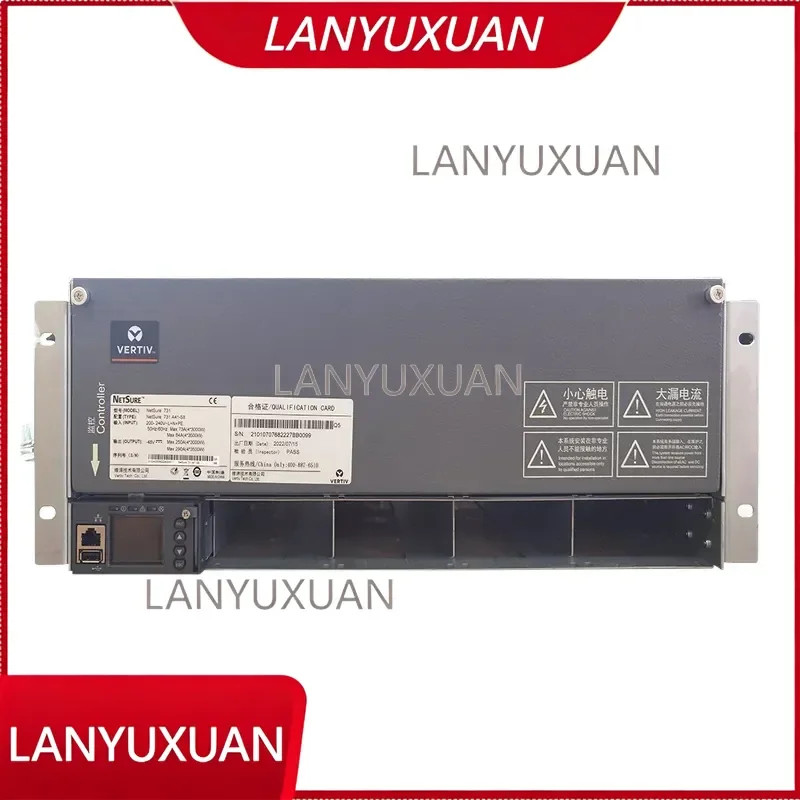Power 48V 200A Telecom Power System 48V/12kw Vertiv Netsure 731A41-s8 Controller R48-3000e3 96% Rectifier Module