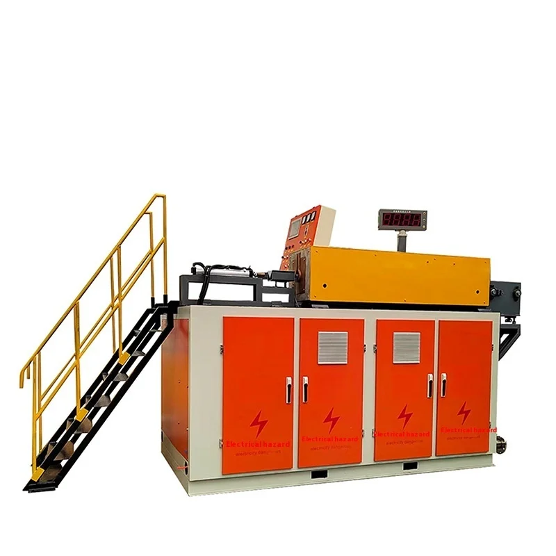 Intermediate Frequency Forging Furnace, Electromagnetic Induction Heater, Round Steel Iron Rod Electric Heating Equipment