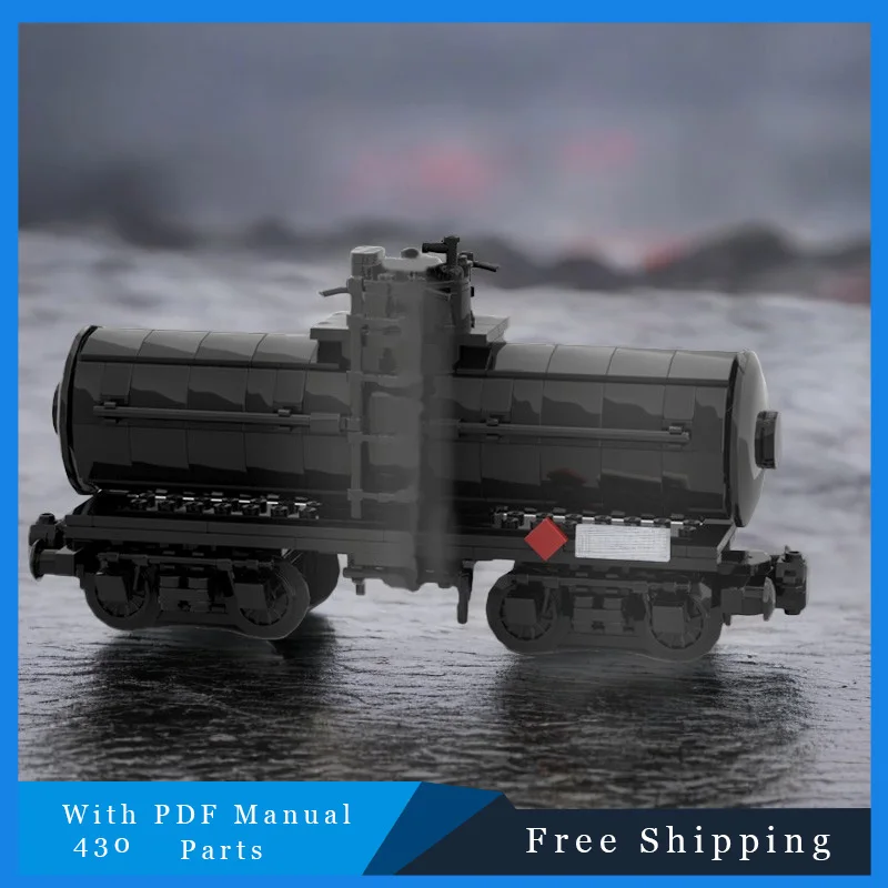 430 قطعة مقصورة شاحنة معلبة سوداء نموذج لبنات البناء لتعليم الأطفال لتقوم بها بنفسك تجميع عرض لعبة هدايا عيد الميلاد #4
