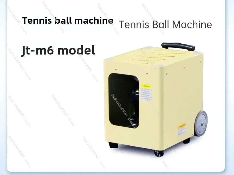 TENNIS SERVE MACHINE JT-M6 APP CONTROL Load Capacity 80-120 Balls Single or Multi-Player Training Auto Serve Machine