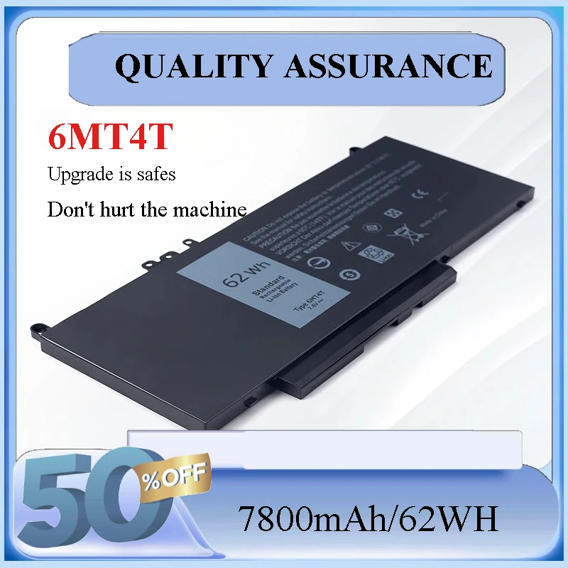 

6MT4T Laptop Battery For DELL Latitude E5470 E5570 14 5470 15 5570 For Dell Precision 15 3510 M3510