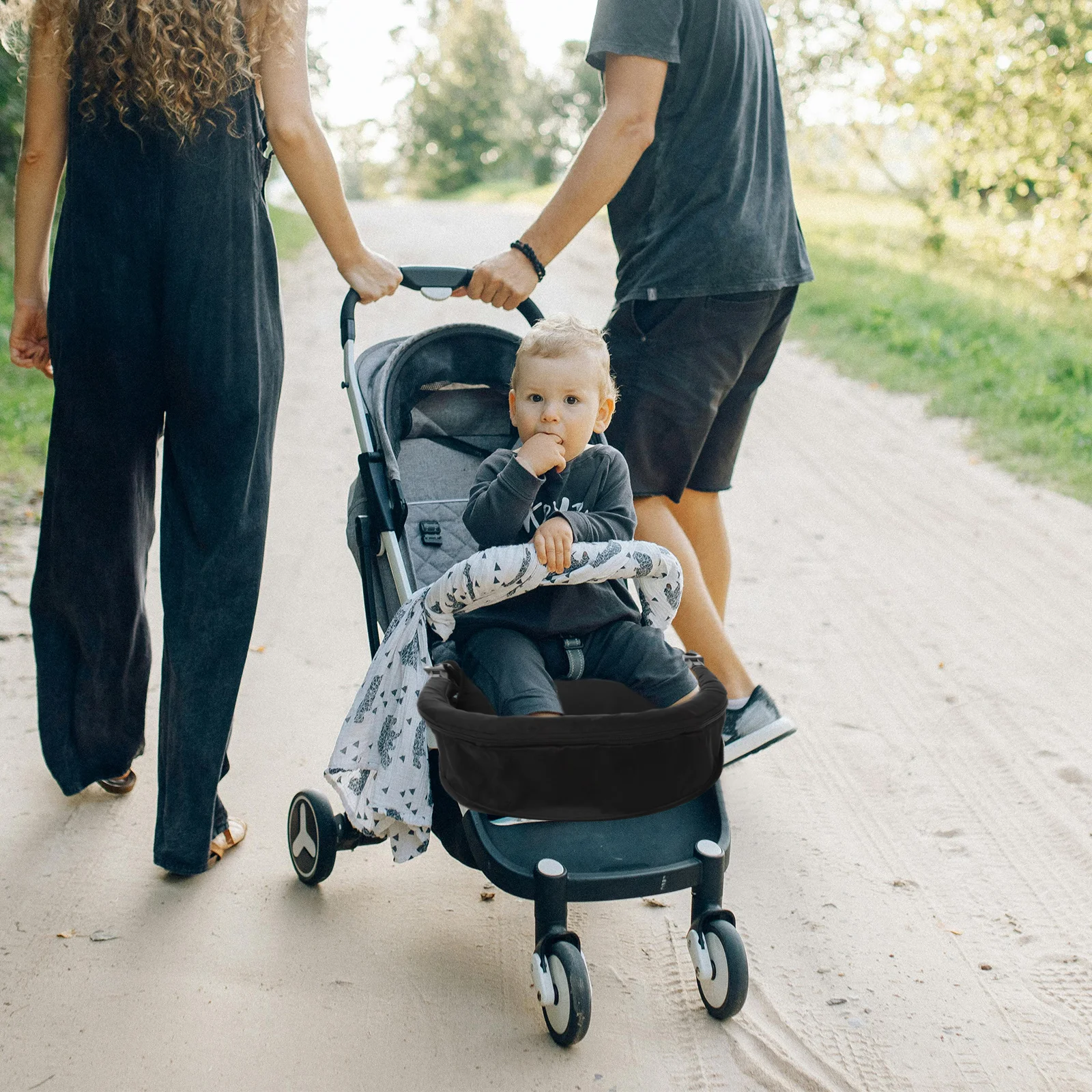 

Baby Stroller Footrest Extension Universal Adjustable Extended Leg Rest Safety Armrest Pram Pushchair Foot Support Accessory