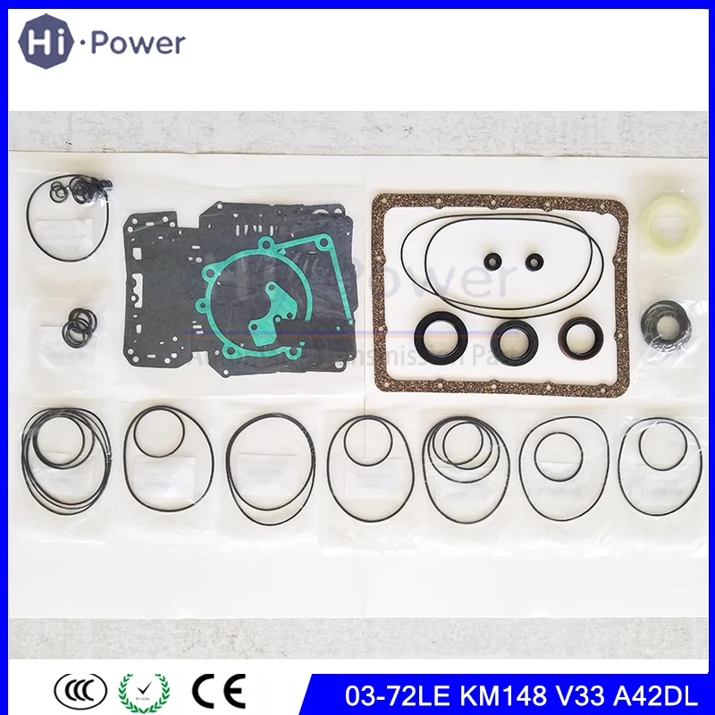 

A42DL A43DL A44DL A45DL Transmission Overhaul Kit Gearbox Clutch Rebuild O-Rings Repair Kit Gasket For Toyota V33 / 03-71