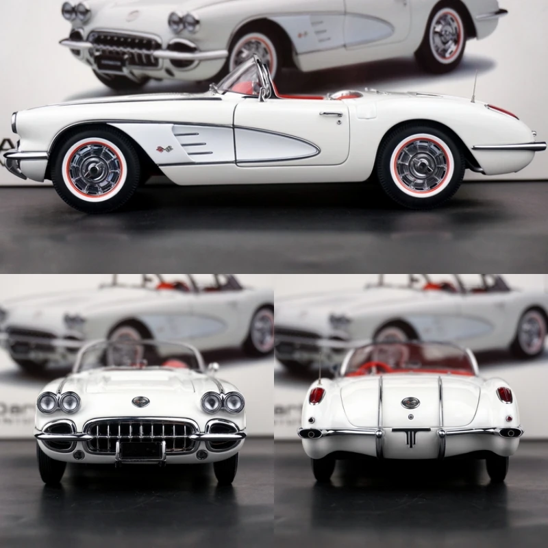 

Autoart 1:18 C1 1958 1959 винтажная имитация автомобиля, ограниченная серия, все открытые металлические статические модели автомобиля из сплава, игрушка в подарок