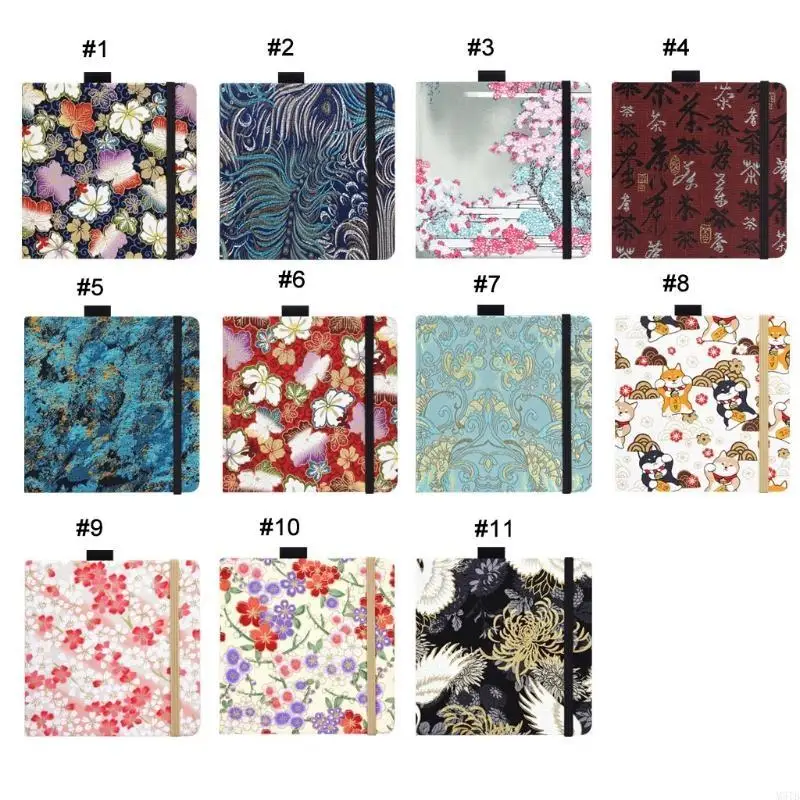 M5TB พกพาปกแข็งสเก็ตช์สีน้ำขนาด 5x5 นิ้ว 20 แผ่นพร้อมสายรัดยืดหยุ่น