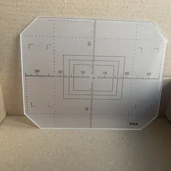 New 4X5 ground glass focusing screen f/ Linhof Grid mans Toyo Sinar with grid