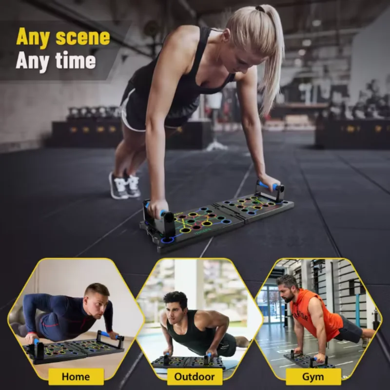 บอร์ดวิดพื้นแบบพับได้อเนกประสง - Push Up Board บทวิจารณ์และราคา