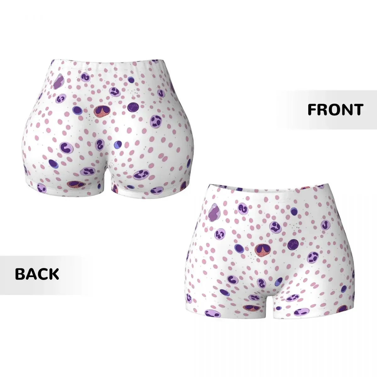 Custom Small WBC Differential Yoga Shorts Women Gym Workout Running Athletic Volleyball Biker Shorts