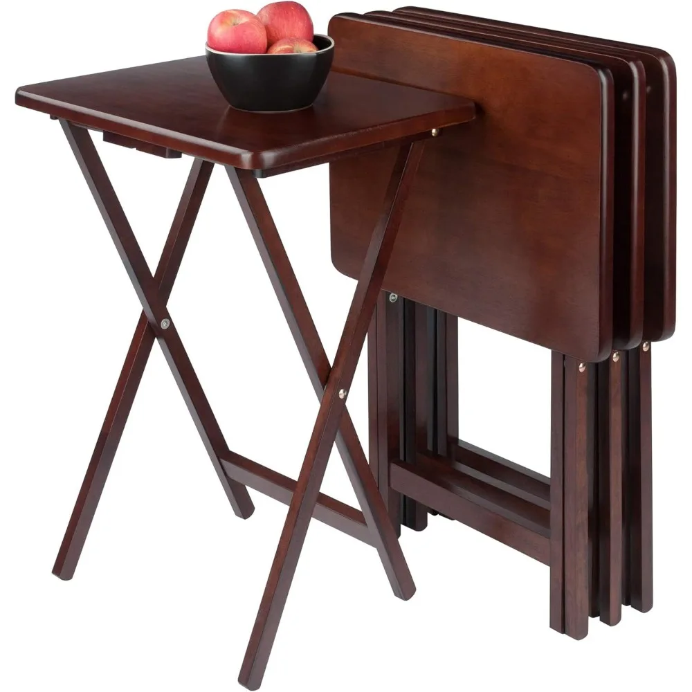 Alex Multi-Purpose 4-Piece Snack Tray Collection: Stylish, Graceful, and User-Friendly