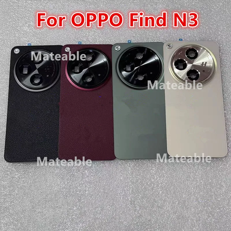 

FindN3 N 3 Housing For OPPO Find N3 Battery Back Cover Repair Replace Door Phone Rear Case + Camera Lens CPH2499, PHN110
