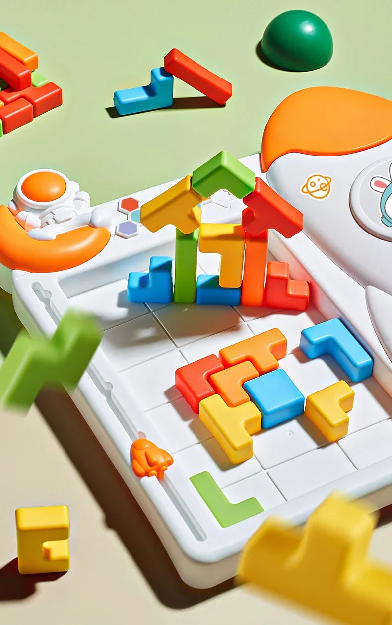 Empilhamento bloco brinquedos para crianças, jogo de tabuleiro, Puzzle Block Brinquedos, Family Gathering, Jogos Tetris, Kids Birthday Gifts