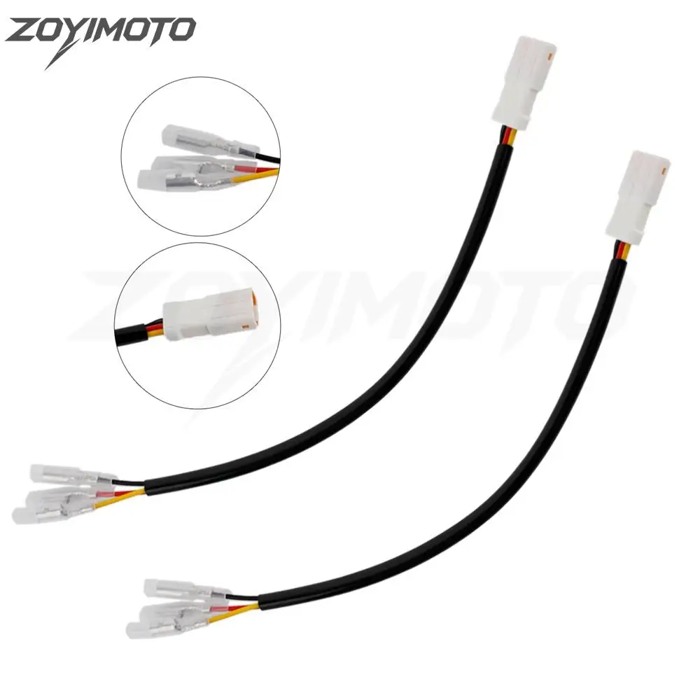 Motorcycle Turn Signal Wire Adapter Plug Connector For KTM Duke 690 890 990 1190 EXC LC4 Adventure indicator Wiring Harness
