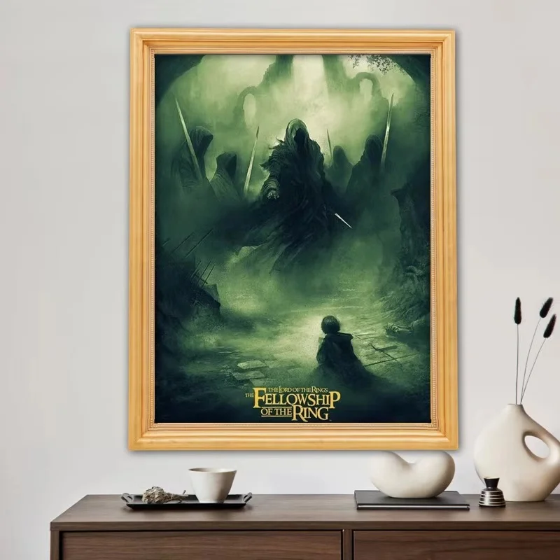 5D The Lord Of The Rings The Fellowship Of The Ring Diamond Art Painting Kits Mosaic Embroidery Cross Stitch Bedroom Decoration