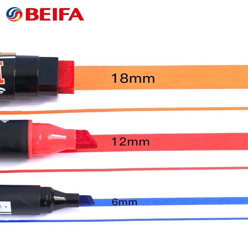 8 цветов/набор, фломастеры Beifa для рисования, 6/12/18 мм