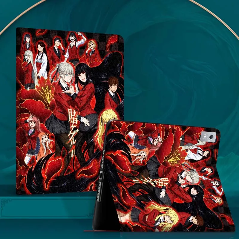 

Japanese anime Kakegurui Tablet Case For Xiaoxin Legion Tab Y900 Y700 K10 M10 P11 Pad Pro GT Plus 3rd Gen 4 8.8 11 11.5
