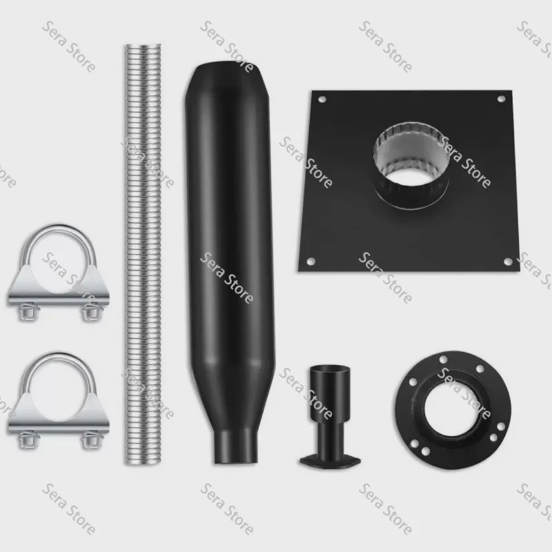 Generator Exhaust Noise Reduction Kit  For Safe Exhaust Discharge