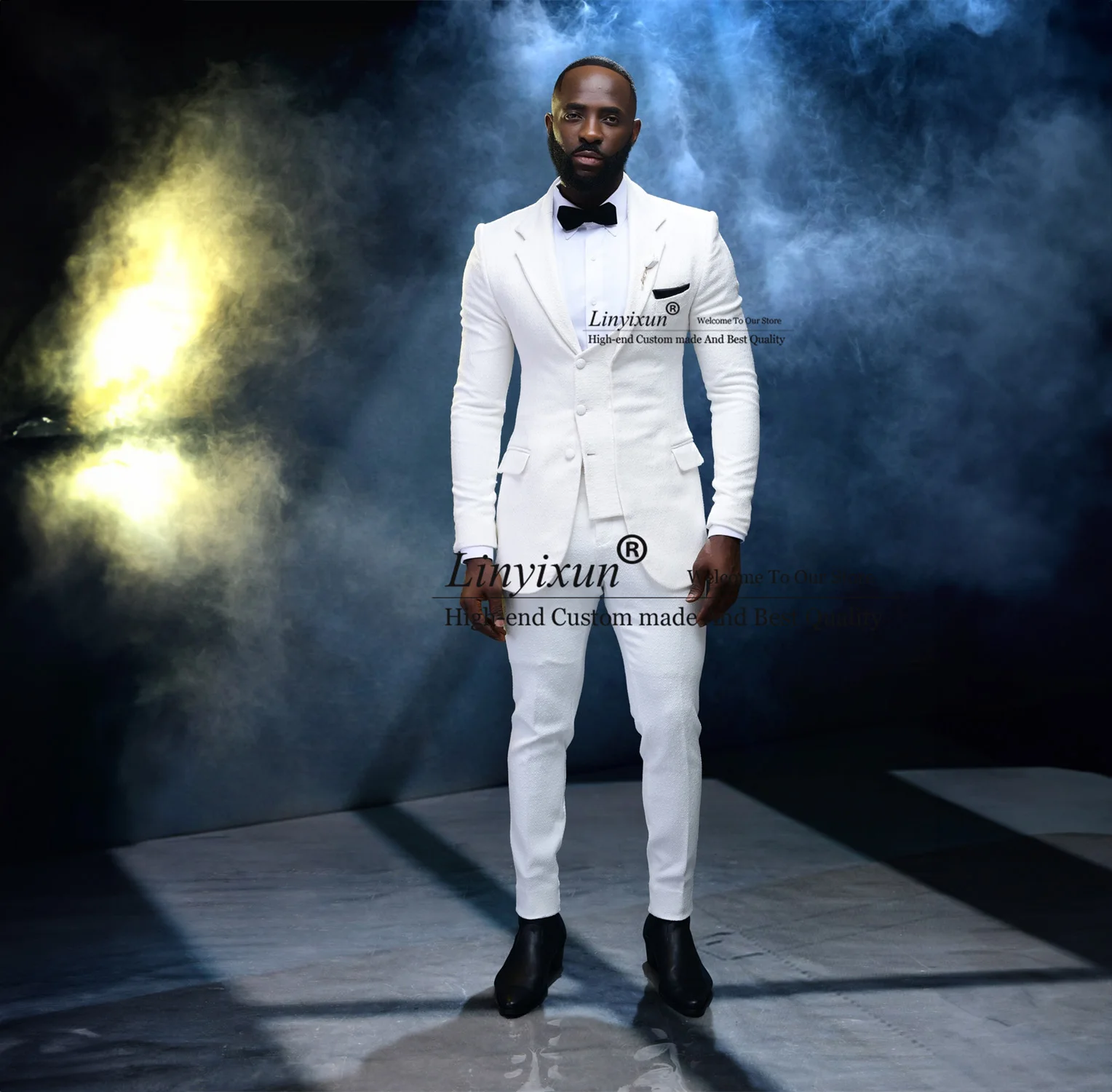 

Unique design style Men Suits For Wedding 2 Pieces Sets Groom Tuxedos Groomemen Prom Blazer Masculino Slim Fit Costume Homme