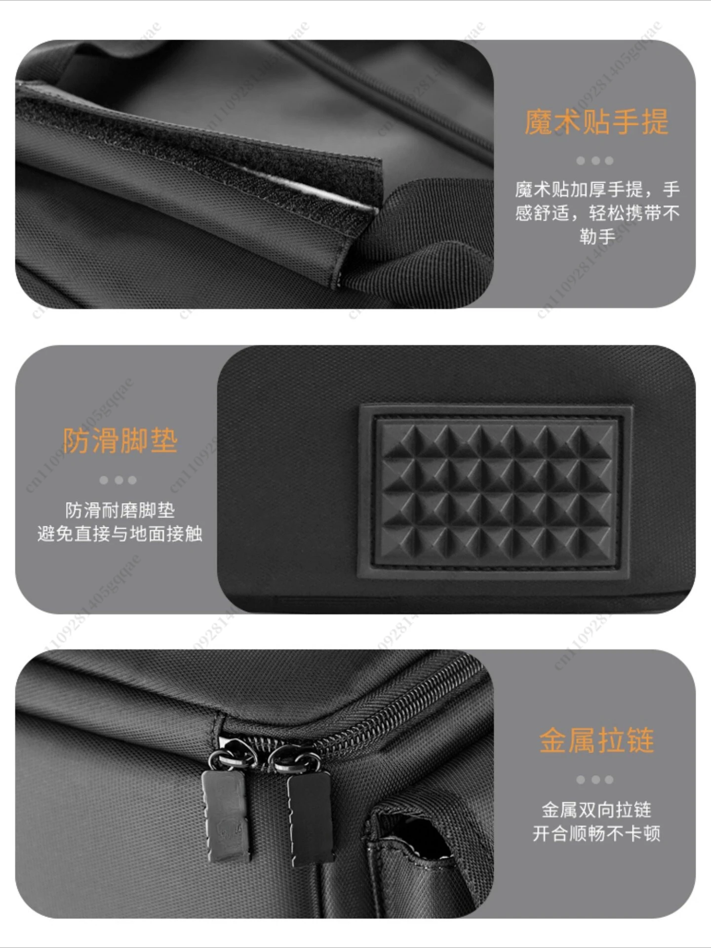 Computer-Host-Aufbewahrungstasche 24 Zoll 27 Zoll 32 Zoll Bildschirm-Display-Tasche Abnehmbarer Trolley-Koffer – Detail 2