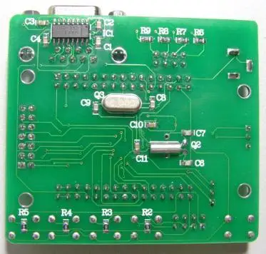 free shipping  MSP430F149 learning board   with serial interface