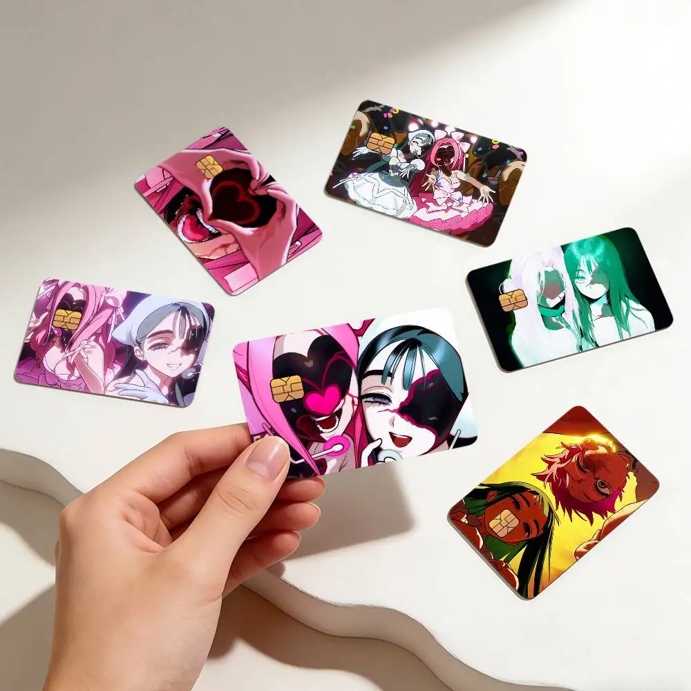 Anime Cool Tv Zombie A-Alien Stage Decor Exquisite Card Sticker For Debit Credit Bank Cards Skin Cover Gift Student