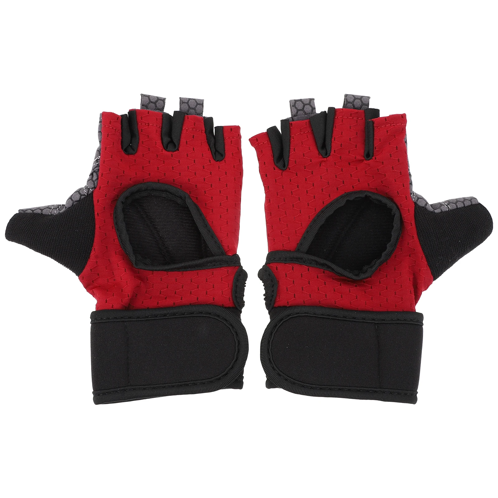 

Half Finger Gloves Sun Protection Cycling Sunscreen Fitness H Bike Gloves Breathable Protective Chloroprene Durable