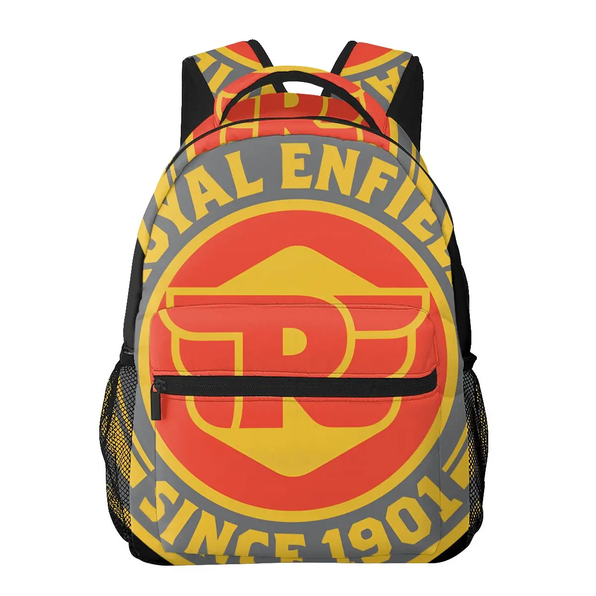 Mochila casual unisex Royal Enfield para estudantes, viagens de lazer, computador, desde 1901