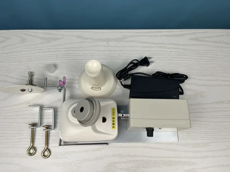 Yarn Splitting and Stranding Winder Small Electric Wool and Cashmere Splitting Barrel Machine Adjustable Speed Low Noise