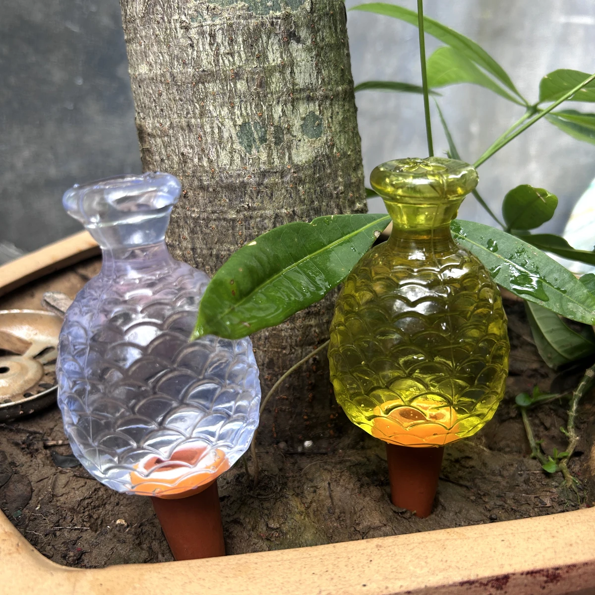 3 قطعة نظام الري بالتنقيط الدفيئة التلقائي الذاتي سقي المسامير للنباتات داخلي في الهواء الطلق حديقة النباتات الري #2