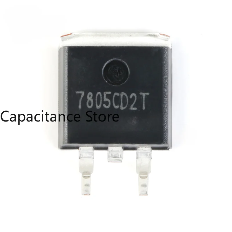 10PCS Original Genuine MC7805CD2TR4G TO-263-2 5V/1A Positive Output Linear Regulator Chip