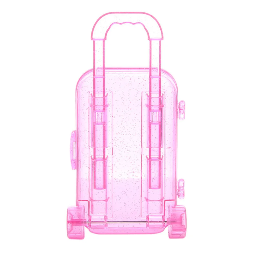 2pcs Luggage Case Accessories Baby Mini Suitcase Storage Organizer For Items Fashion Adorable Travel Set Decoration