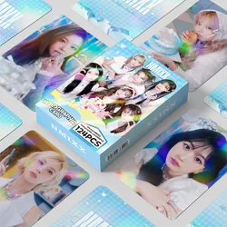 55pcs/set Kpop NMIXX AD MARE Photocards Album Lomo Cards NMIXX Photo Cards LILY HAEWON Kpop Girls Fans Gift