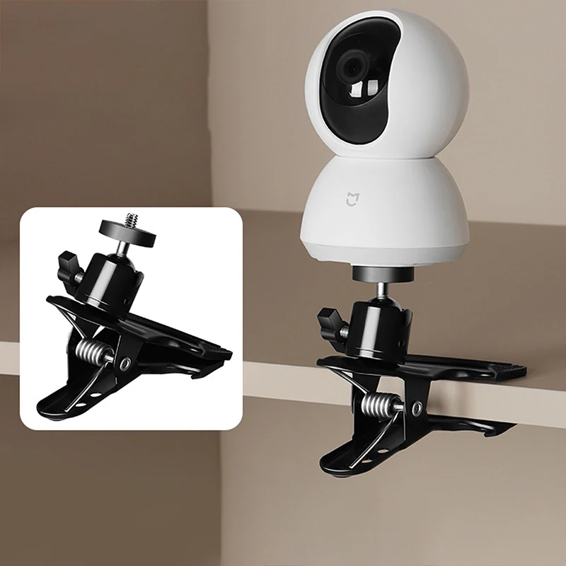 Staffa multiuso/Supporto per telecamera di aspirazione per fotocamera intelligente Mijia, pompa manuale con base per webcam facile da regolare