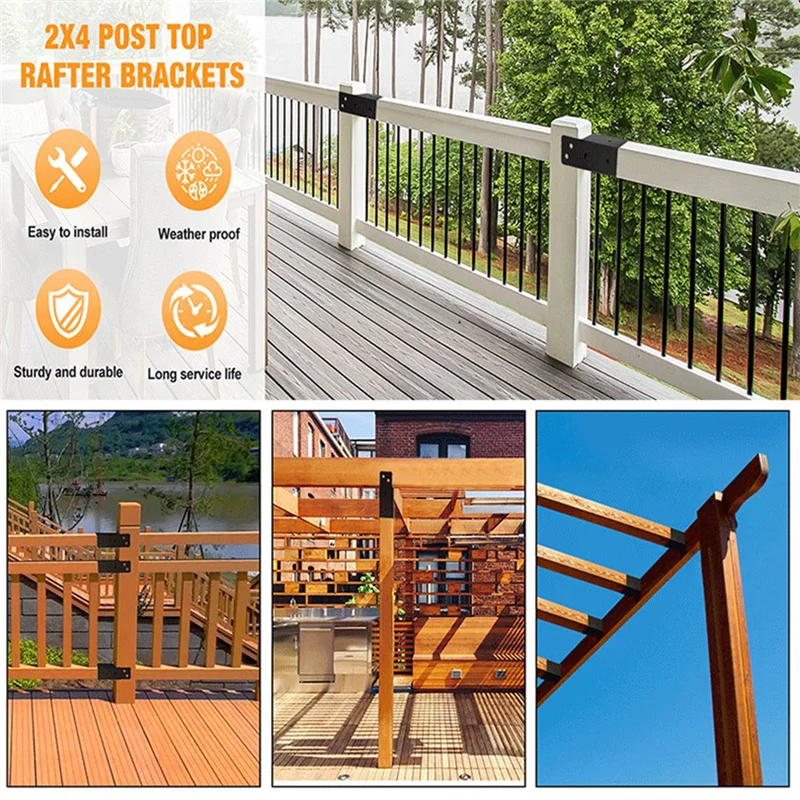 

AB11-Кронштейны для перголи Кронштейны для перголи для уличных бесед, садовых кабин, солнечной комнаты, паспорта, перила, сверхмощный бюстгальтер для перголы