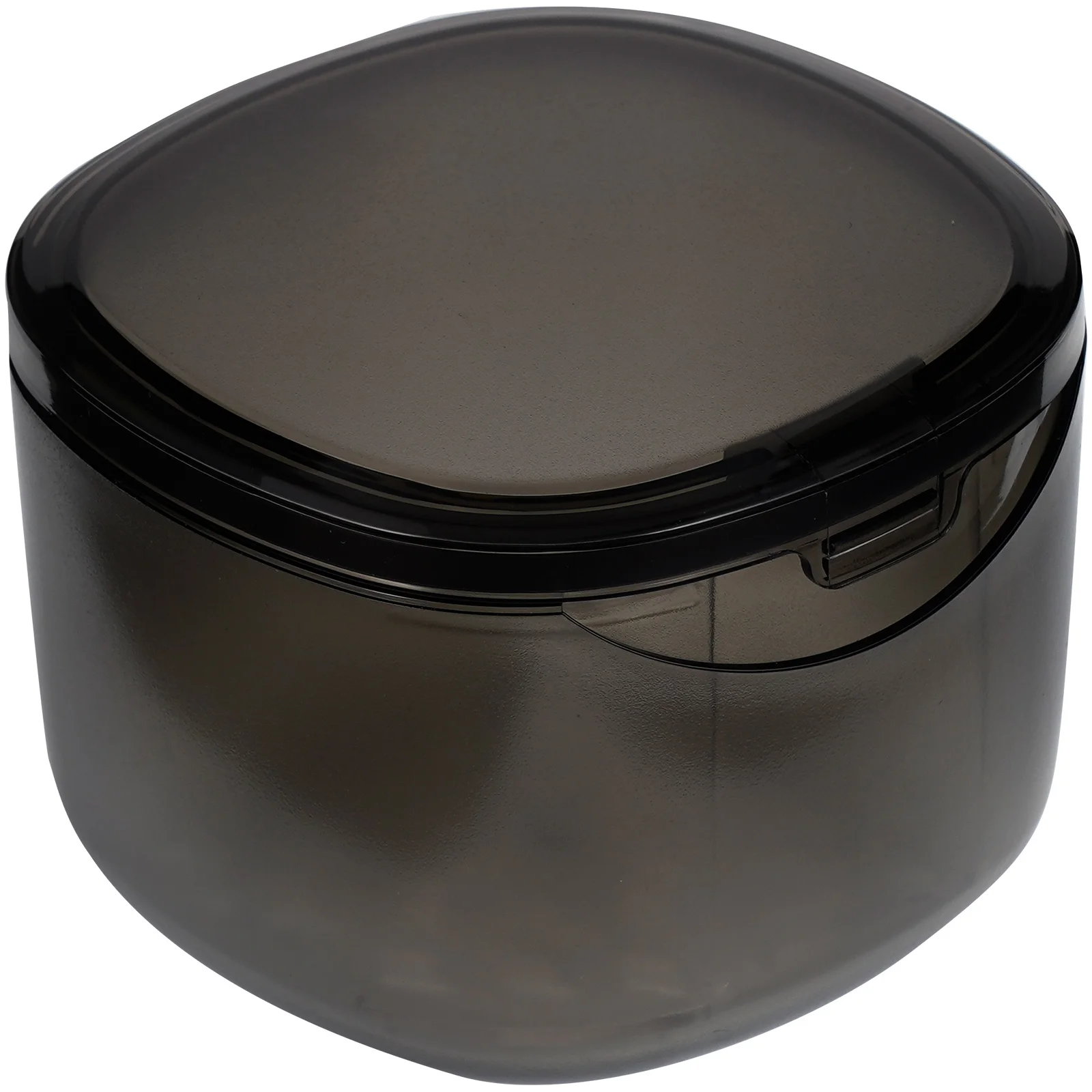 

Denture Storage Case Braces Cleaning Box Portable Grey False Teeth Care Travel Container Mouth Retainer HOLDER Small Size Easy
