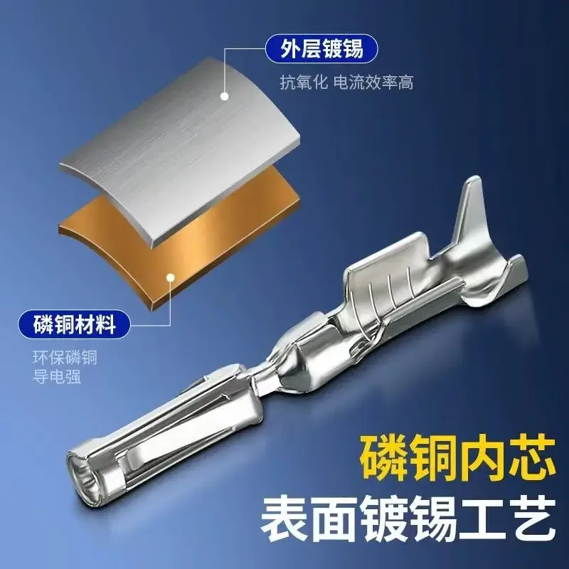 T050F الطاقة الجديدة TE نوع موصل السيارات الربيع 770520-1 ECU تحكم الأسلاك محطة DJ223-1.3A