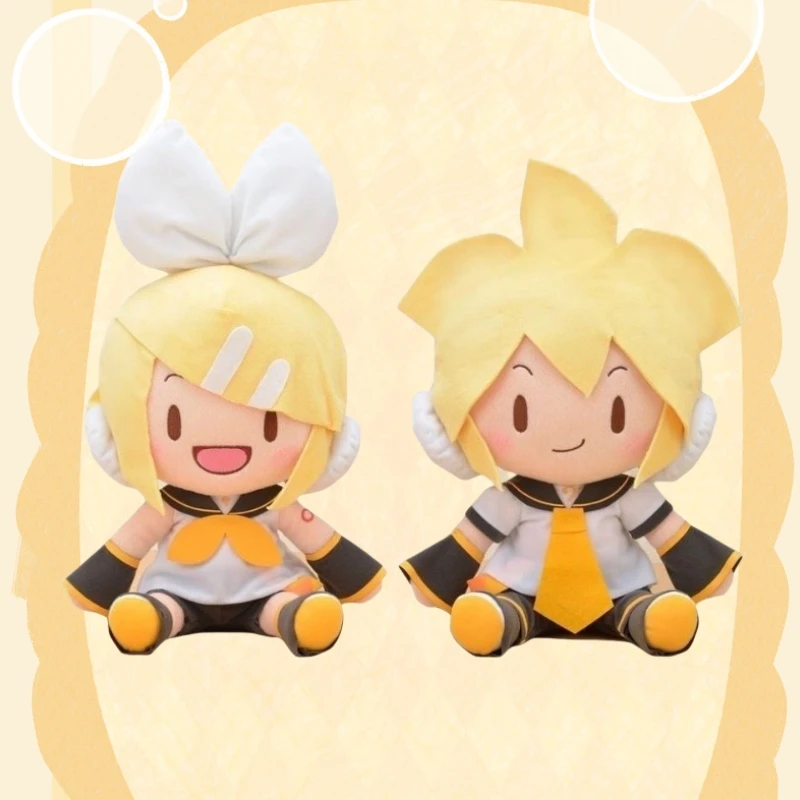 Rin Len Cotton Doll Periferiche Anime Simpatici cartoni animati Fufu morbido e delicato sulla pelle 28 cm Regali di compleanno Kawaii giapponesi per